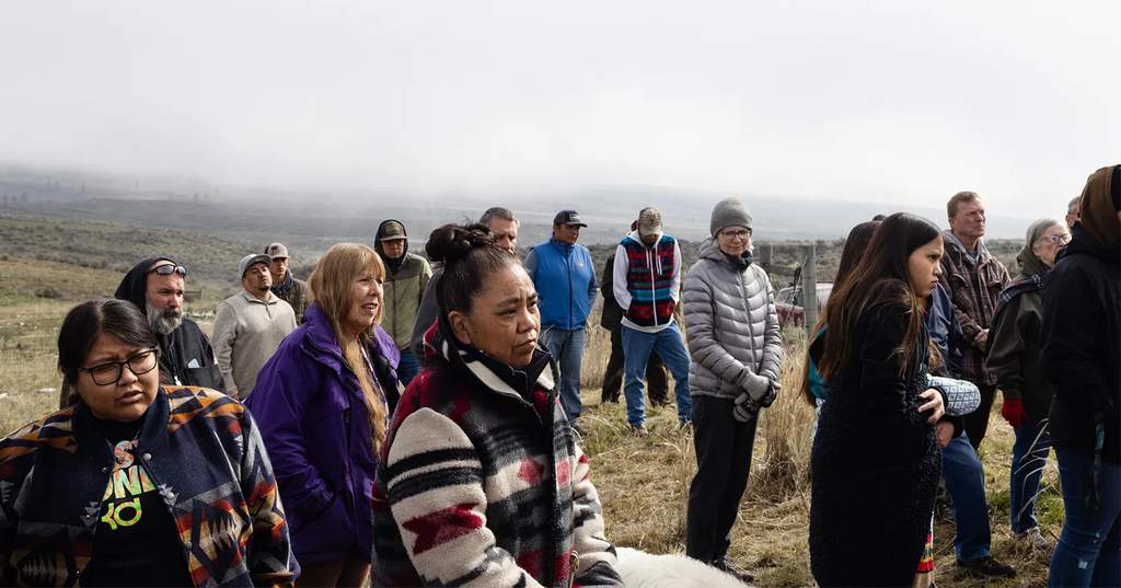 Pemandangan kawasan pegunungan Badger Mountain di Washington yang sebelumnya direncanakan sebagai lokasi pembangunan fasilitas pembangkit listrik tenaga surya skala industri.